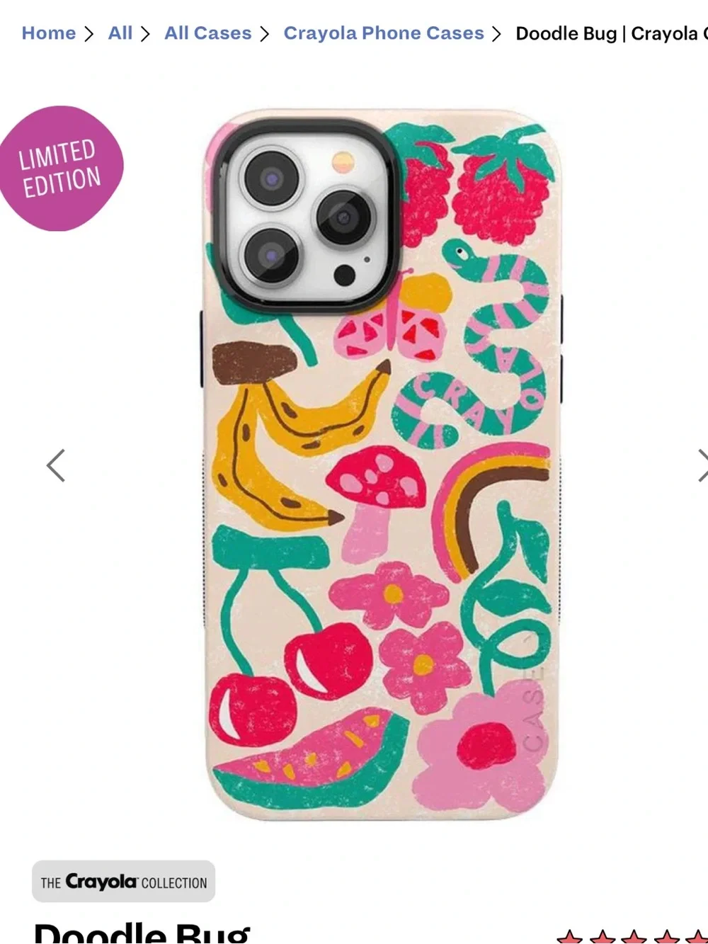 Casely Crayola phone case for iPhone 14 Pro Max